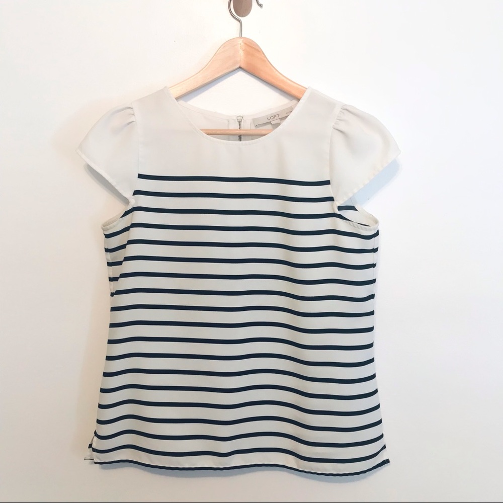 LOFT Striped Top